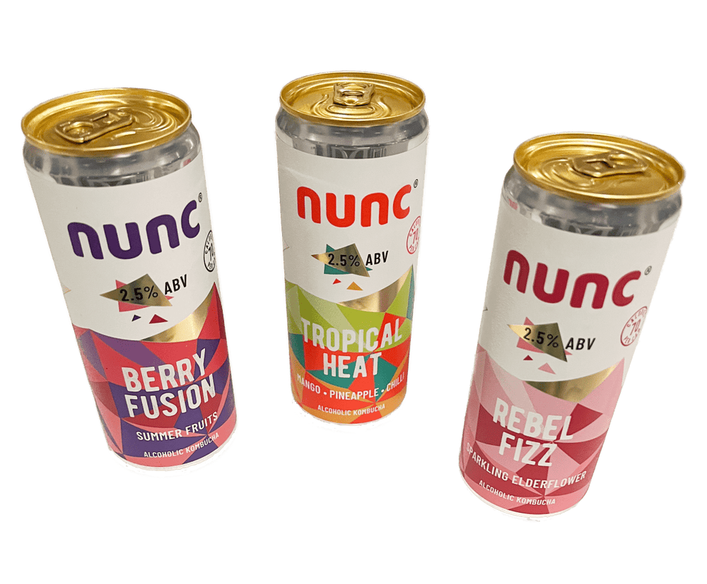 
                  
                    Taster Pack of Alcoholic Nunc (3 x 330ml cans) - Includes Free Delivery
                  
                